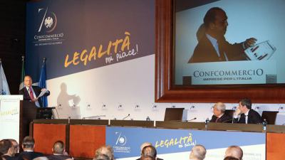 Confcommercio: crisi di legalità nel nostro Paese