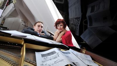 il Duo Alterno ha eseguito a Sanremo 'La giornata di Betty Boop' del Maestro Gentile