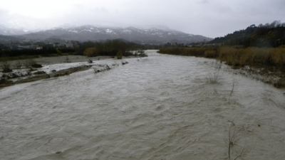 Maltempo, crollate due campate del ponte sul Rubbianello e sulla Val Menocchia in Valdaso