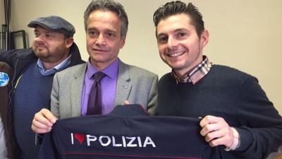 Fioravanti incontra Gianni Tonelli, segretario nazionale del Sap al 61° giorno di sciopero della fame