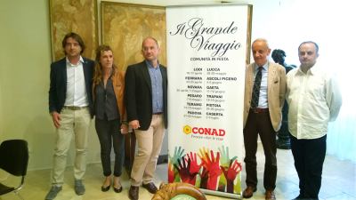 Il Grande Viaggio Conad  fa tappa in Piazza Arringo