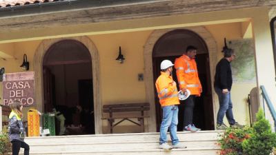 Terremoto, la Casa del Parco torna a nuova vita e accoglie i cittadini che dormono in tenda