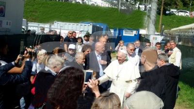 Papa Francesco a Pescara e Arquata del Tronto