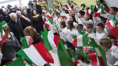 Terremoto, il presidente Mattarella visita Pescara del Tronto e Acquasanta Terme