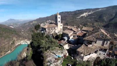 Terremoto, ultimate opere di messa in sicurezza a Castel Trosino