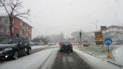 Nevicate su Marche e Abruzzo