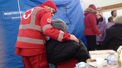 Emergenza neve, Croce Rossa in campo con tutti i mezzi a disposizione