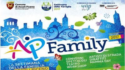 La settimana della famiglia di Ascoli Piceno edizione 2017