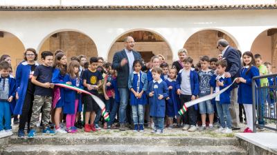 Riqualificato e inaugurato il parco giochi dell’Annunziata