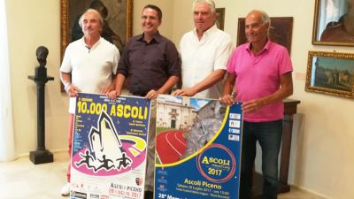 Ascoli in gara: la 10 mila km e il meeting internazionale di atletica riempiranno la città di atleti