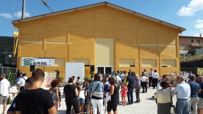 Inaugurata la palestra di Acquasanta Terme