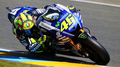 Valentino Rossi di nuovo in pista ad Aragon