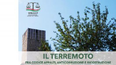 Terremoto: sabato ad Ascoli convegno Unaep su codice appalti e ricostruzione