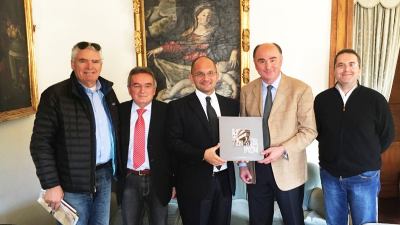 I presidenti regionali di Coni e Federazione Ciclistica Italiana visitano impiantisti sportivi ad Ascoli