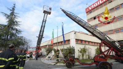 I Vigili del Fuoco hanno festeggiato Santa Barbara