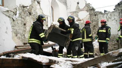 I Vigili del Fuoco delle Marche hanno svolto 59.977 interventi di soccorso dal 1 gennaio  al 31 dicembre 2017