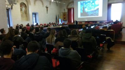 Seminario tecnico con gli studenti del progetto Erasmus