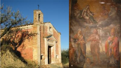 Furto nella chiesa rurale di S. Biagio di Monsampolo