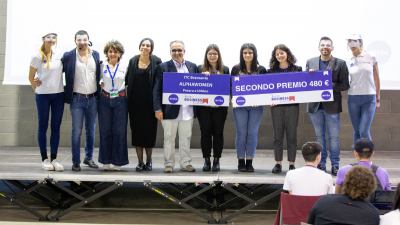 Is Cerletti di Treviso, vincitore di Young Business Talents 2018, al secondo posto  Alphawomen dell’ITC Bramante di Pesaro