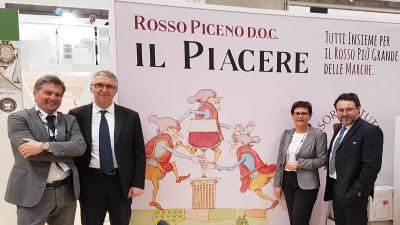 Vinitaly 2018, inaugurato lo stand delle Marche