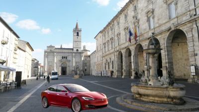 Smart mobility ad Ascoli, i conducenti di auto elettriche potranno circolare liberamente nel centro storico e parcheggiare gratis