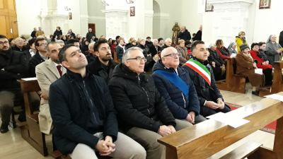 Il presidente della Regione Marche ha inaugurato a Force la chiesa di San Francesco colpita dal sisma