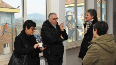 Il presidente Ceriscioli e la vicepresidente Casini visitano la cooperativa sociale 'Ama Aquilone' di Castel di Lama: 'Eccellenza regionale'