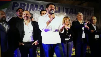 Matteo Salvini ad Ascoli Piceno ha incitato alla conquista delle Marche