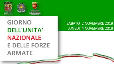 Programma dei giorni 2 e 4 novembre per il 'Giorno dell'unità nazionale delle Forze Armate'