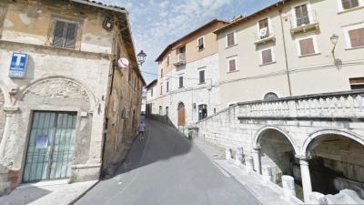 Lavori per sistemazione fognaria con interdizione alla circolazione veicolare in via San Serafino da Montegranaro