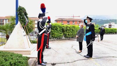 Celebrato in forma ridotta il 206° annuale della Fondazione dell’Arma dei Carabinieri presso la Caserma Piermanni ad Ascoli Piceno