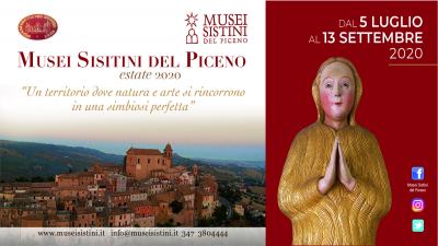 Domani, 4 luglio, riaprono i Musei Sistini con una cerimonia alle 15.30 presso il palazzo dell’ex Episcopio di Ripatransone, in piazza Condivi