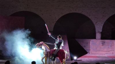 Brancaleone, viaggio di inizio millennio. Il 12 agosto ad Ascoli Piceno e il 13 agosto ad Arquata del Tronto