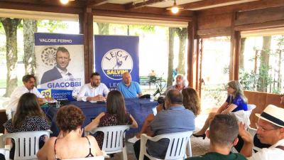 La Lega presenta il candidato sindaco di Fermo: è Lorenzo Giacobbi