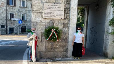 Anpi, inaugurata la nuova targa in onore degli avieri caduti per la Patria e la Libertà