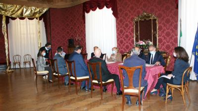 Incontro per l’adesione della 'Fondazione Cassa di Risparmio di Ascoli Piceno' e della 'Bottega del Terzo Settore' al 'Protocollo per l’applicazione della legge sul sovraindebitamento.'