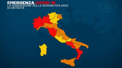 Coronavirus, le Marche da domenica 15 novembre diventano zona arancione con tutte le limitazioni previste