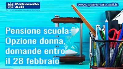 Gli uffici del Patronato Acli delle Marche a disposizione per andare in pensione usufruendo di 'Opzione Donna'