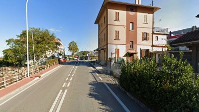 Interdizione del transito pedonale sul marciapiede dal 24 marzo al 7 aprile  per  via Piceno Aprutina Vecchia