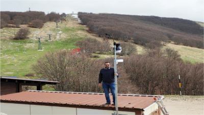 Stazione meteorologica a Monte Piselli