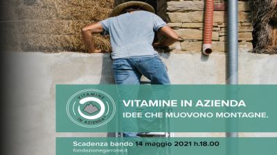 Fondazione Edoardo Garrone e Fondazione Cassa di Risparmio di Ascoli Piceno: Aperto il bando per la prima edizione di 'Vitamine in Azienda'