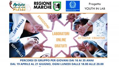 'Youth in lab', tra le attività anche un corso gratuito di formazione teatrale per giovani dai 16 ai 35 anni