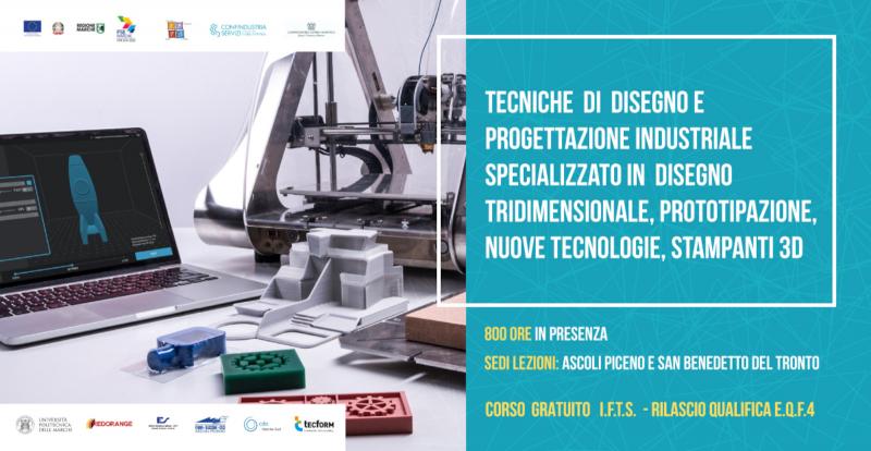 Formazione tecnica. In partenza il Corso IFTS in Progettazione industriale 3D organizzato da Confindustria Servizi