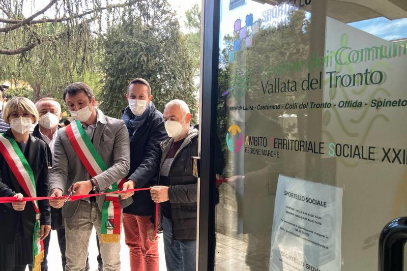 Unione della Vallata: inaugurati 7 sportelli sociali